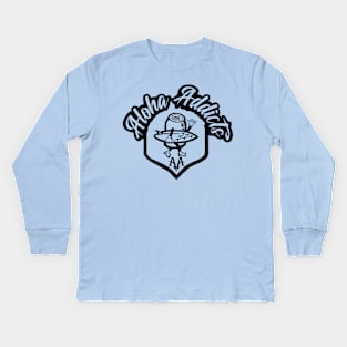 Surfing Shaka Can — Aloha Addicts Kids Long Sleeve T-Shirt